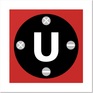 Letter U Posters and Art